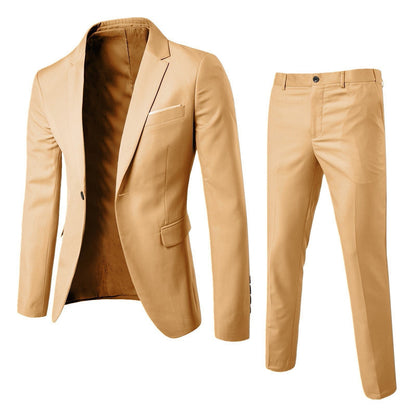 Men's Slim Fit Tailored Suit | Notch Lapel