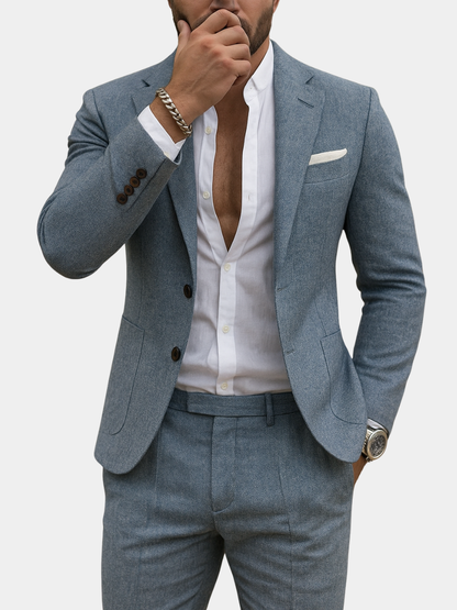 Men's Slim Fit Tailored Suit | Wedding