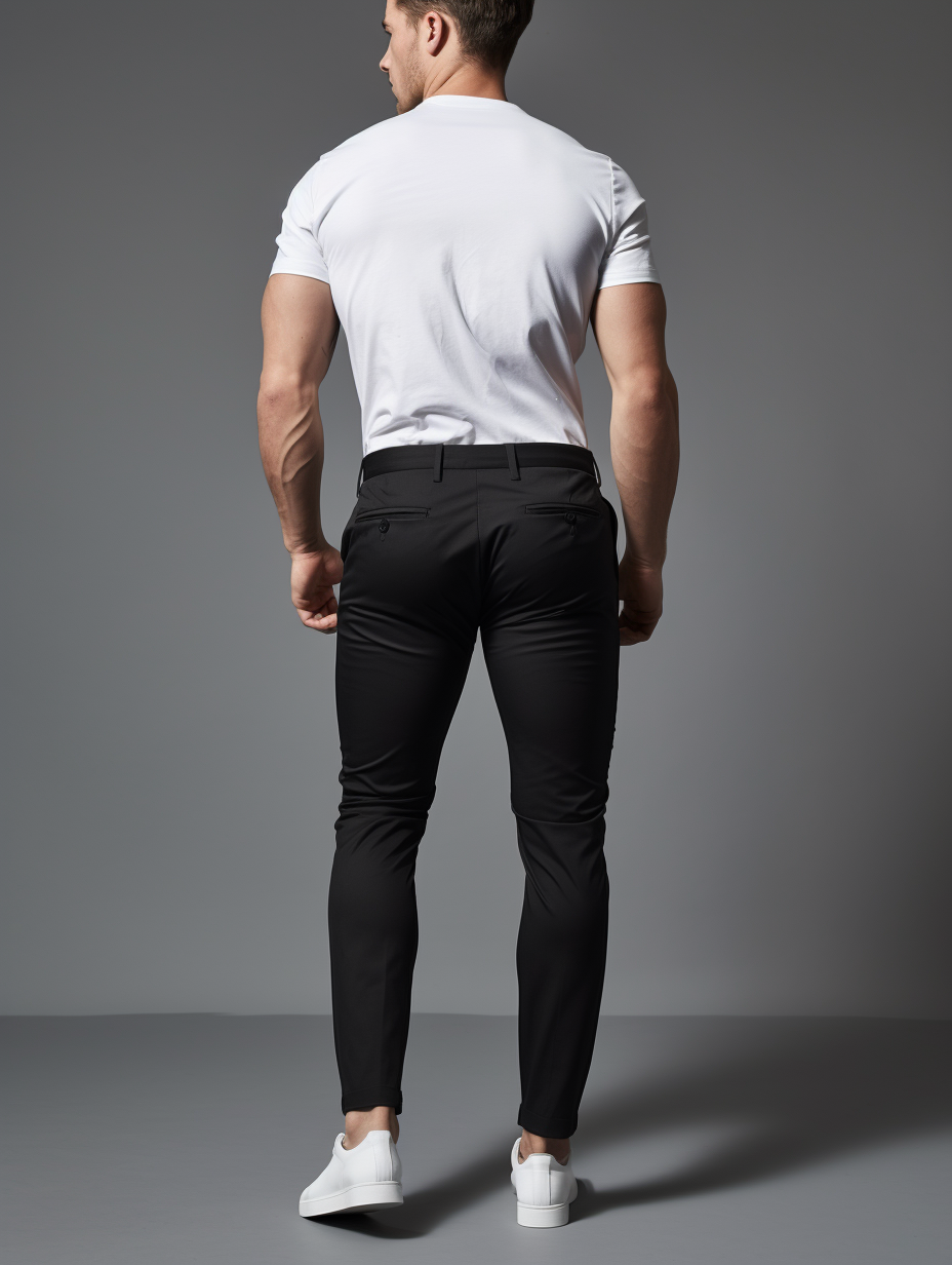 Men's Slim Tapered Chino Trousers | Slim Fit