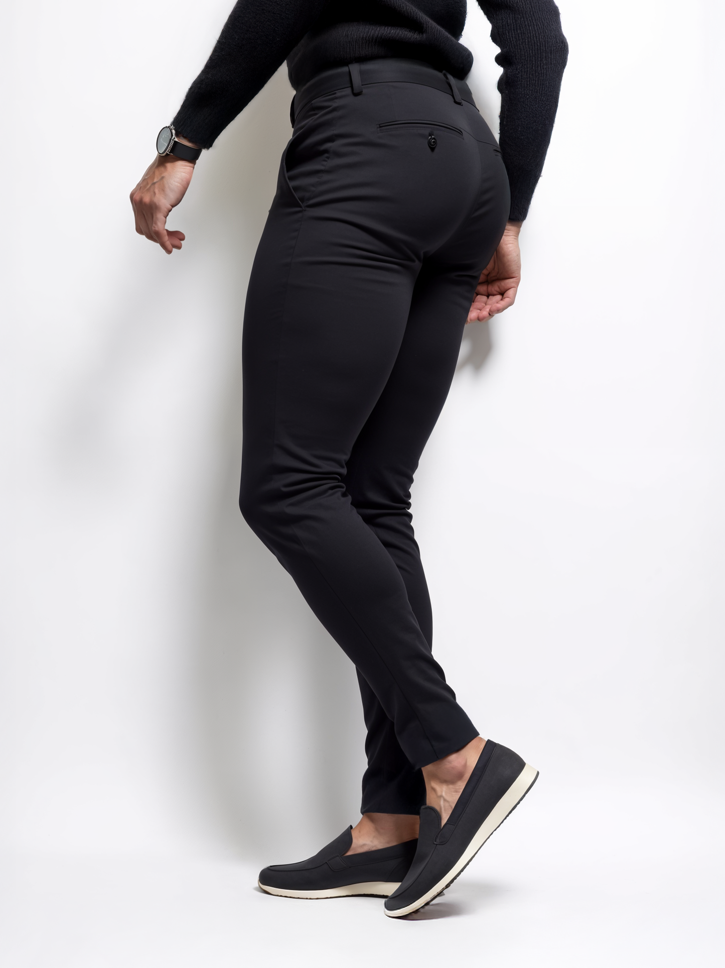 Men's Slim Tapered Chino Trousers | Slim Fit
