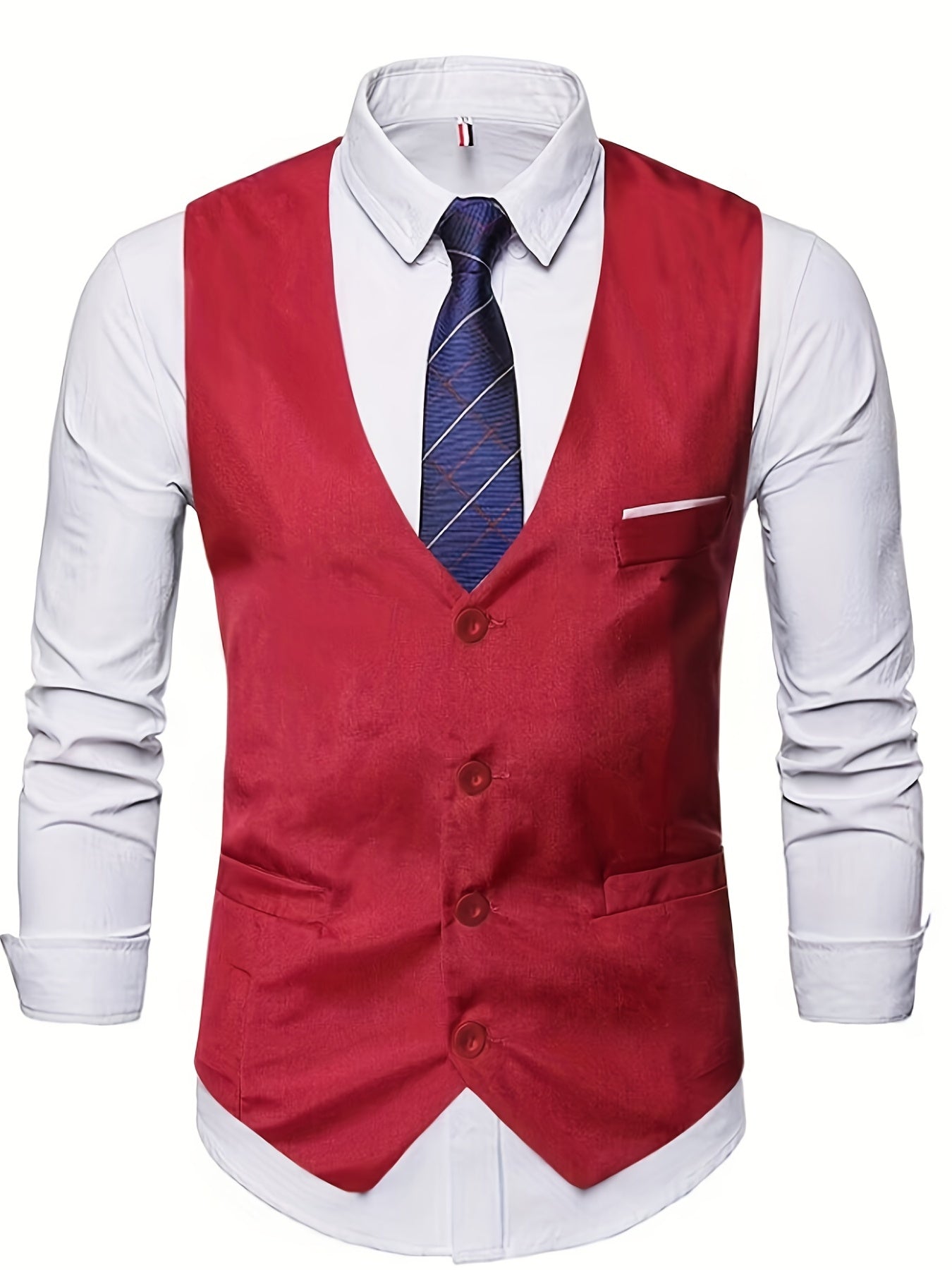 Men's Wedding Suit | V-neckline
