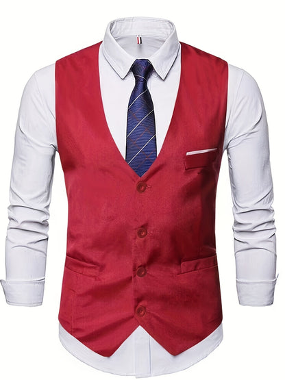 Men's Wedding Suit | V-neckline