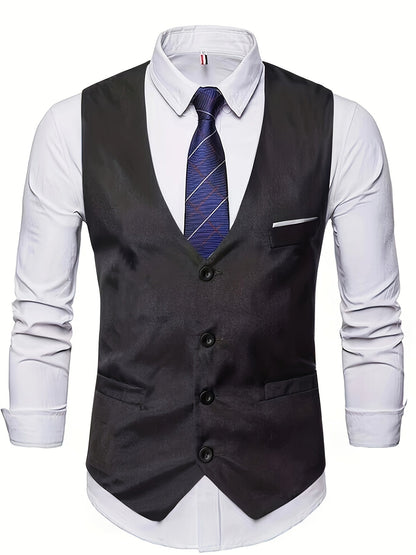 Men's Wedding Suit | V-neckline