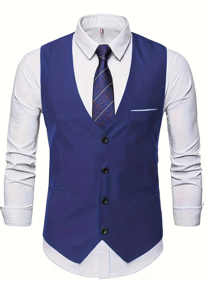 Men's Wedding Suit | V-neckline
