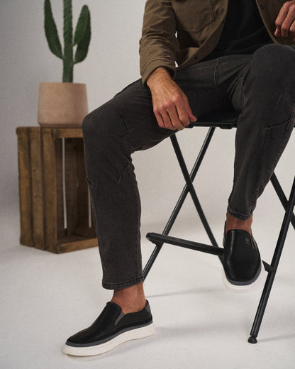 Men's Slip On Loafers | Chunky Sole