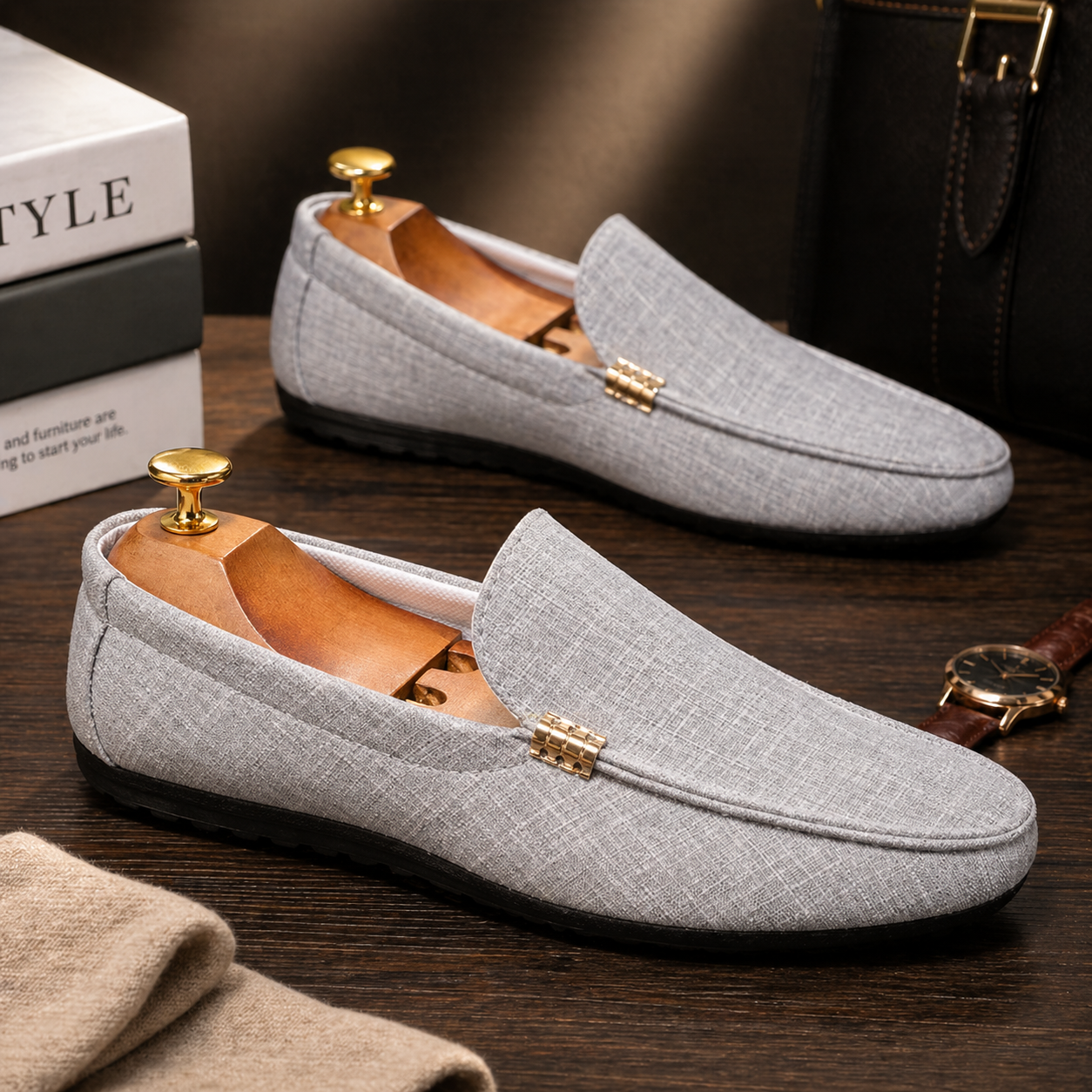 Men's Slip On Loafers | Driving