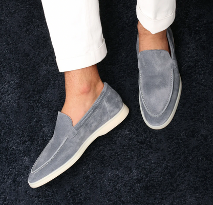 Men's Suede-Look Loafers | Slip On