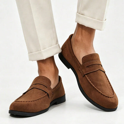 Men's Slip On Loafers | Penny Strap