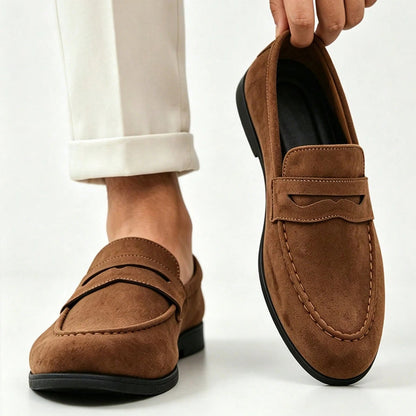 Men's Slip On Loafers | Penny Strap