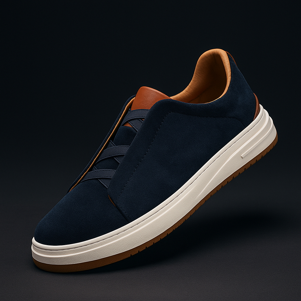 Men's Slip On Sports Trainers | Gum Sole