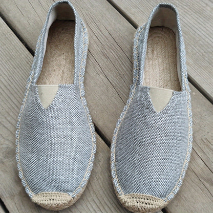 Men's Canvas Espadrilles | Slip On