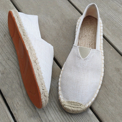 Men's Canvas Espadrilles | Slip On