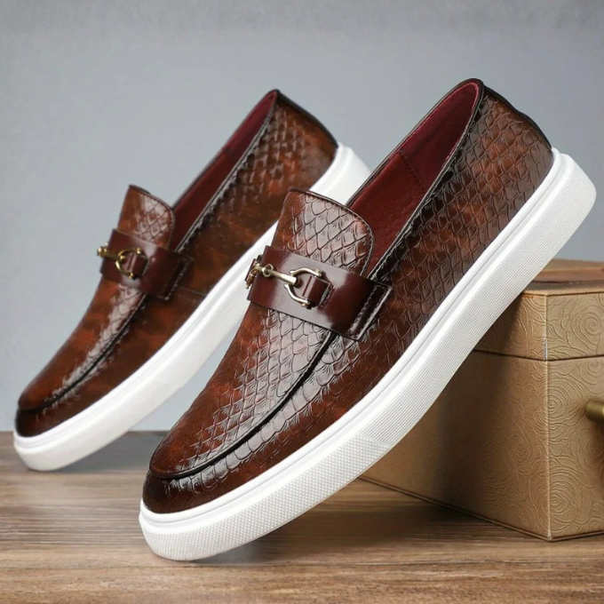 Men's Slip On Chunky Sole Loafers | Cupsole