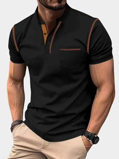 Men's Short Sleeve Polo Shirt | Chest Pocket