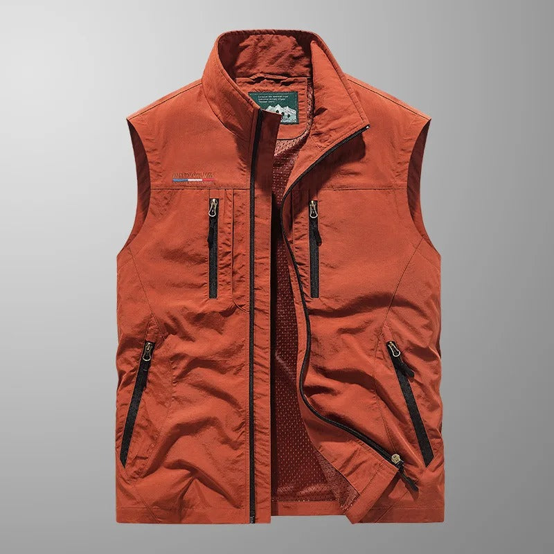 Men's Weatherproof Gilet | Stand Collar