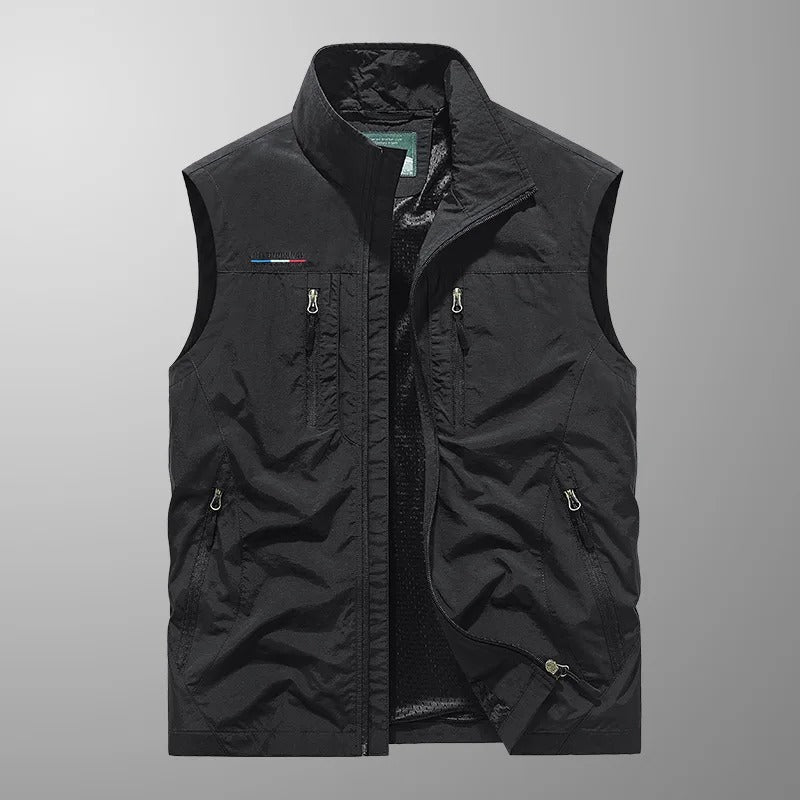 Men's Weatherproof Gilet | Stand Collar