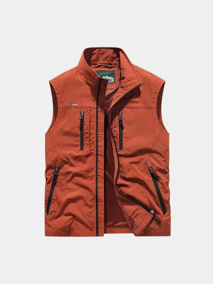 Men's Weatherproof Gilet | Stand Collar