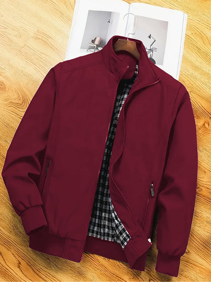 Men's Harrington Jacket | Zip Up