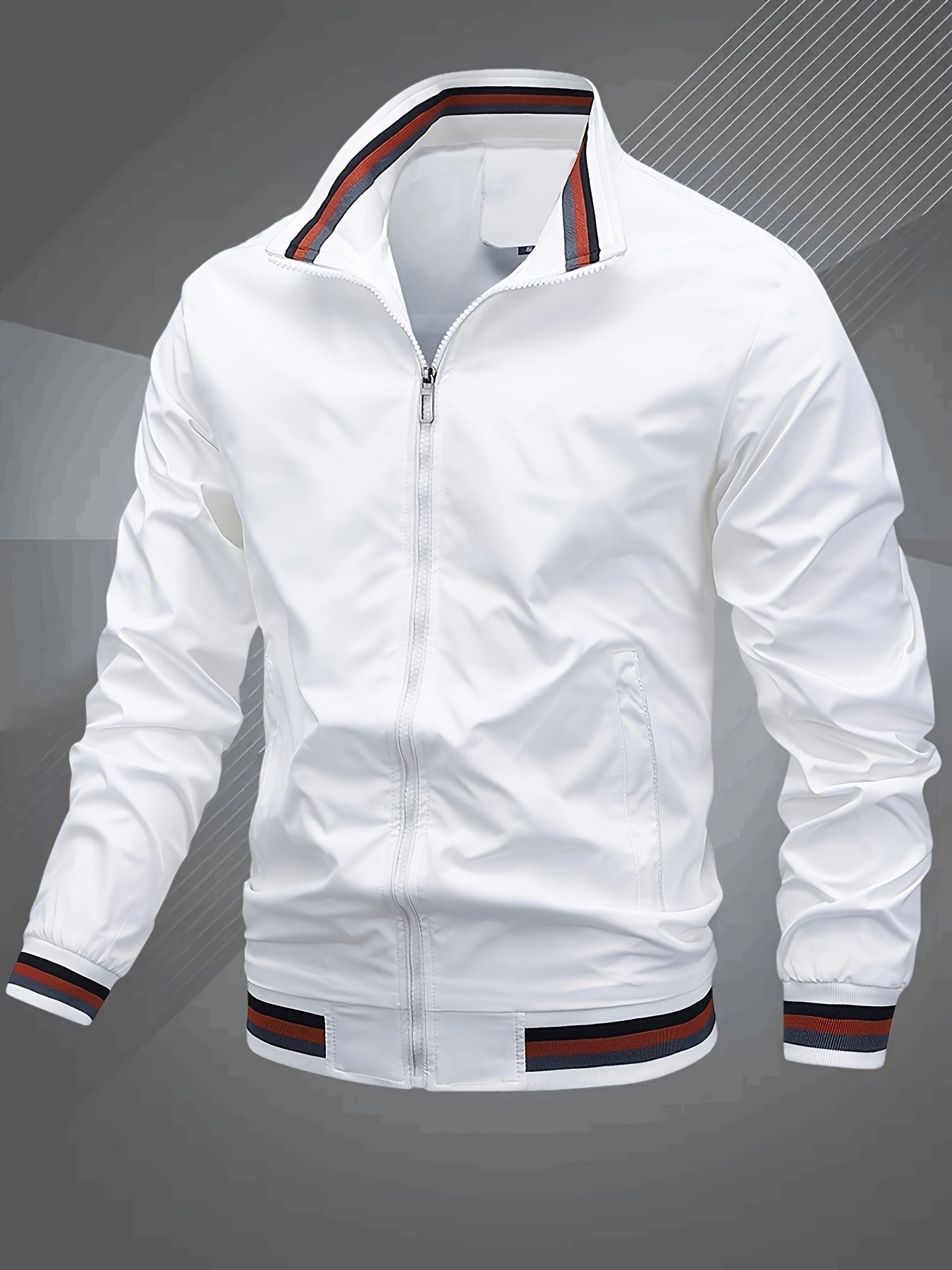 Men's Bomber Windbreaker | Full Zip