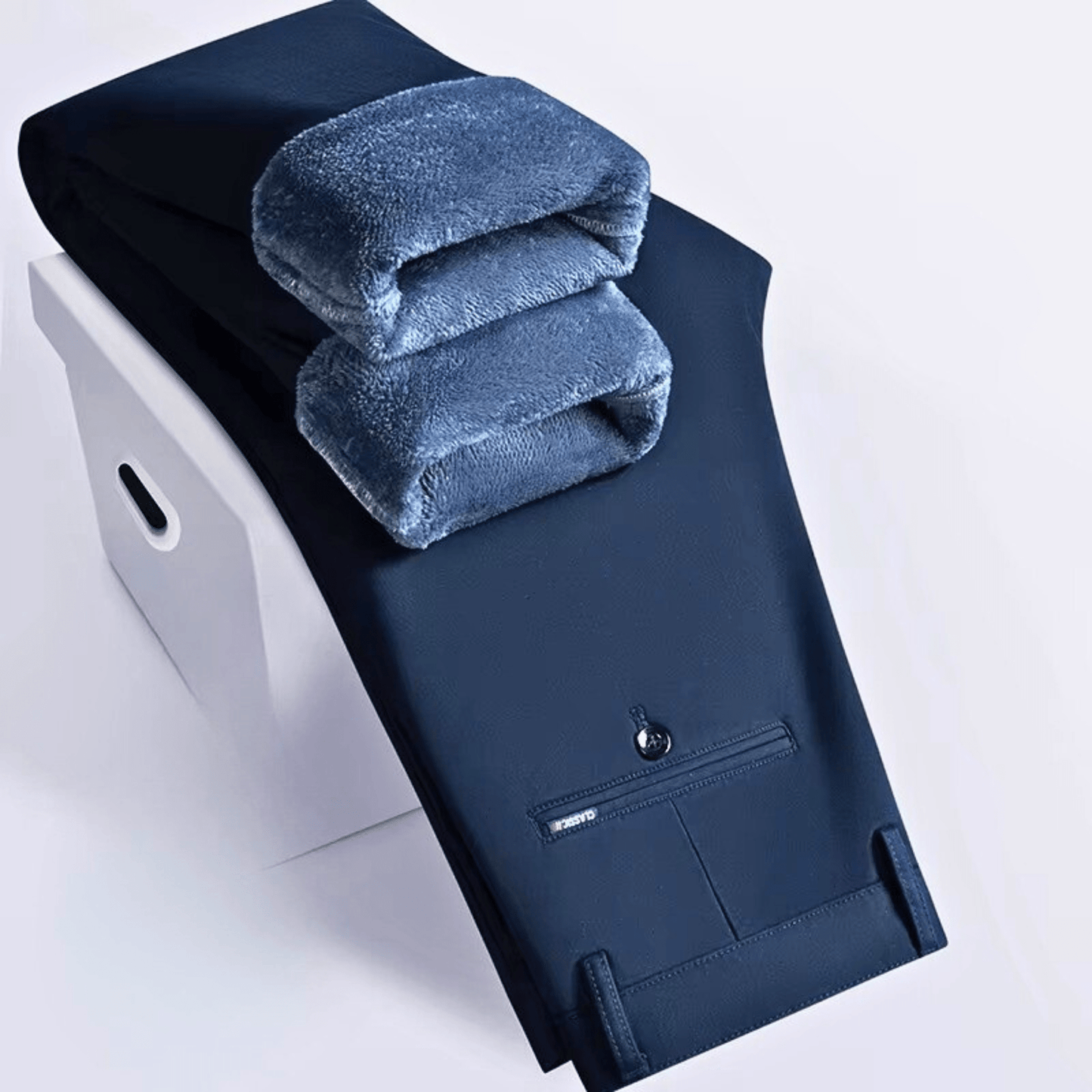 Men's Work Trousers | Button Closure