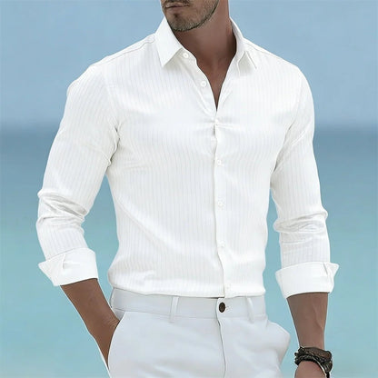 Men's Striped Shirt | Long Sleeve