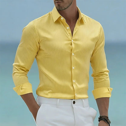 Men's Striped Shirt | Long Sleeve