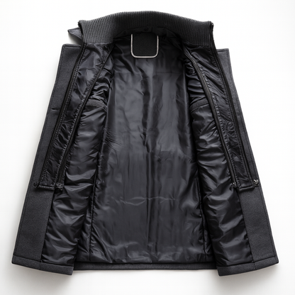 Men's Pea Coat | Button Front