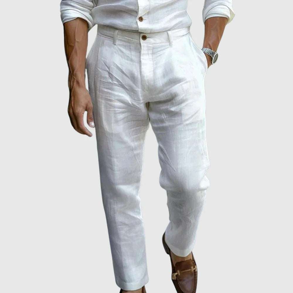 Men's Tapered Chino Trousers | Slim Fit