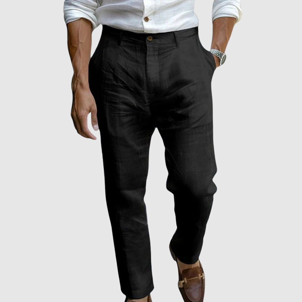 Men's Tapered Chino Trousers | Slim Fit