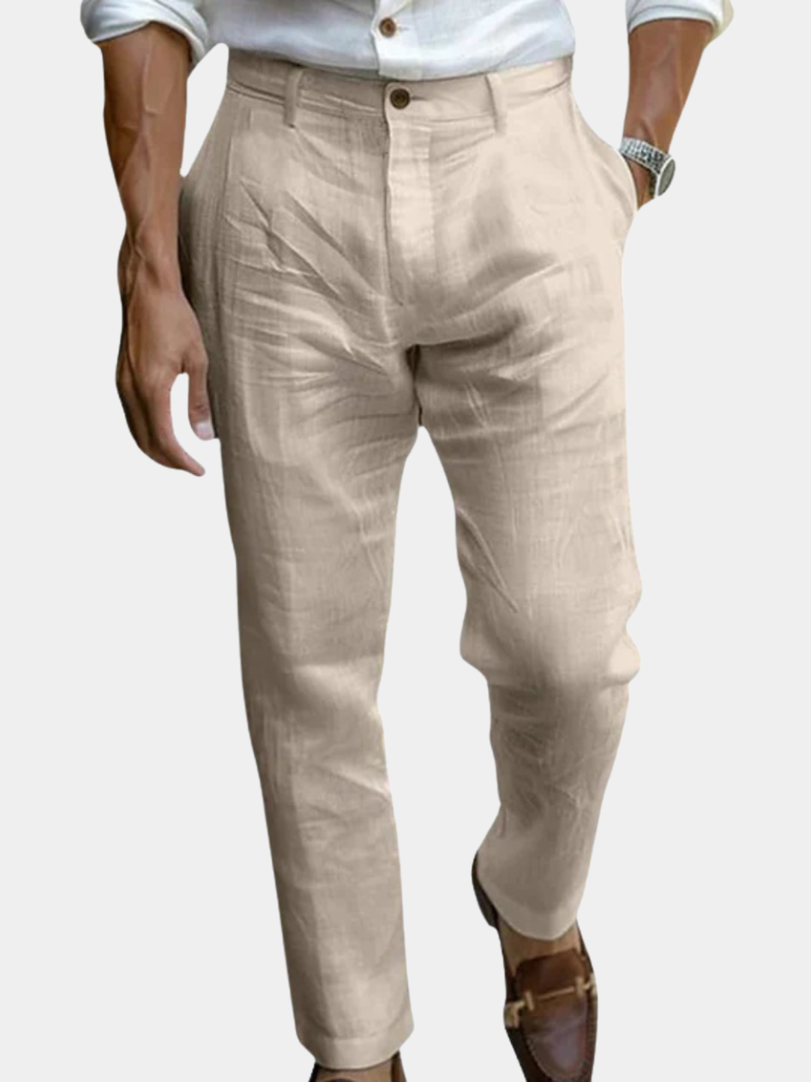 Men's Tapered Chino Trousers | Slim Fit