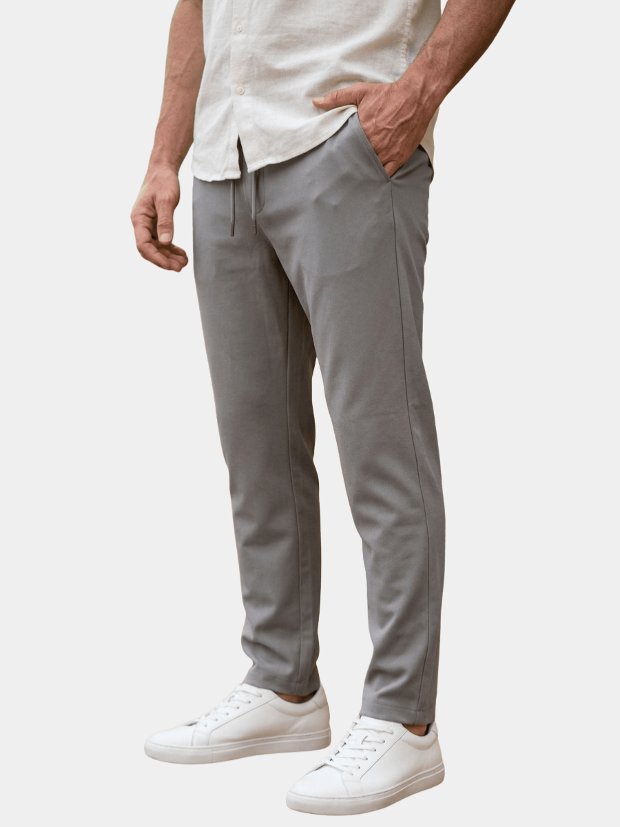Men's Slim Drawstring Trousers | Waist