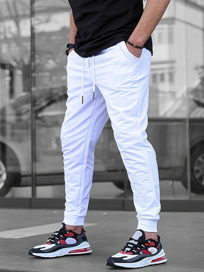 Men's Slim Tapered Jogger Trousers | Cuffed Fit