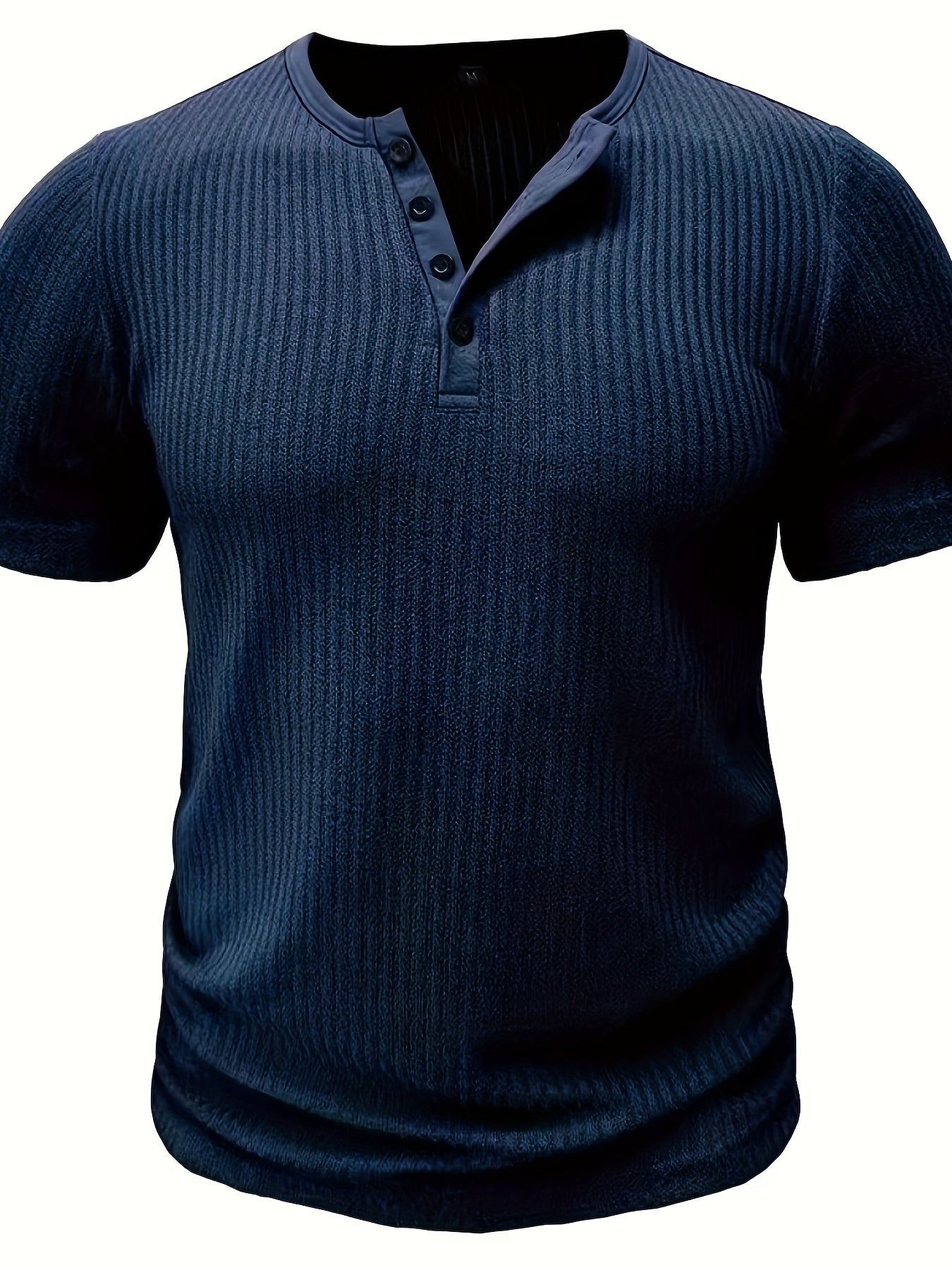 Men's Henley T-Shirt | Short Sleeve