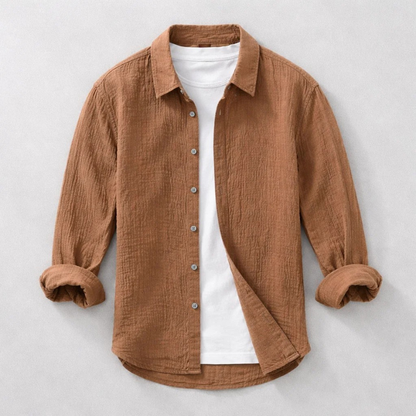 Men's Long Sleeve Overshirt | Button Down