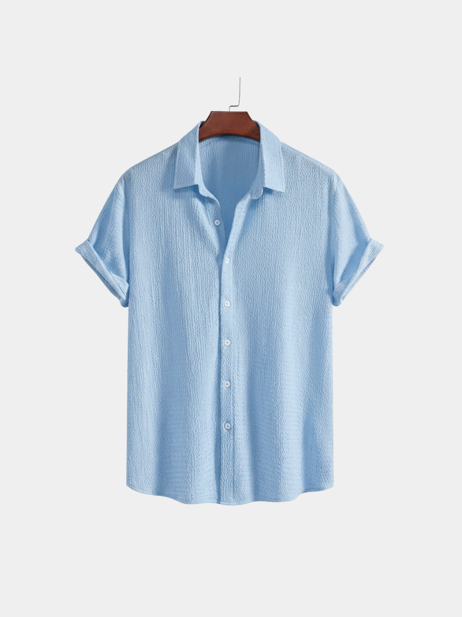 Men's Designer Shirt | Curved Hem