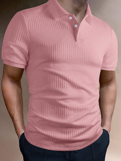 Men's Collar Polo Shirt | Two-Button