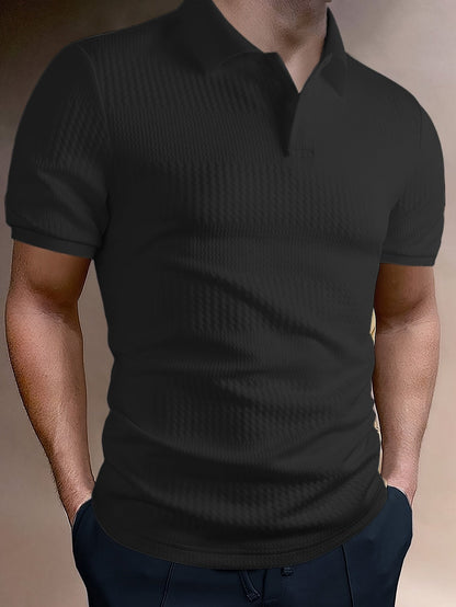 Men's Collar Polo Shirt | Two-Button