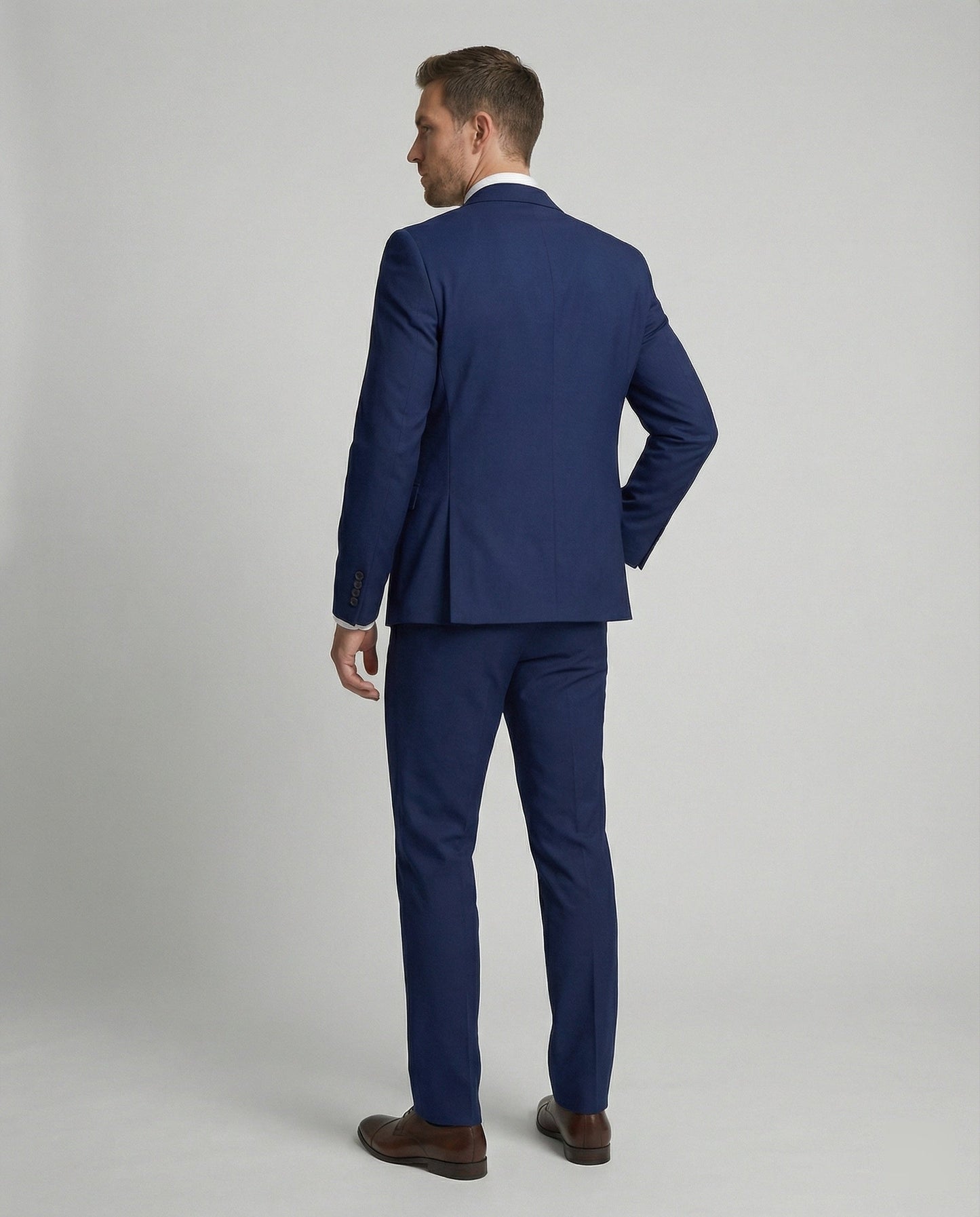 Men's Three Piece Slim Fit Suit | Notch Lapel