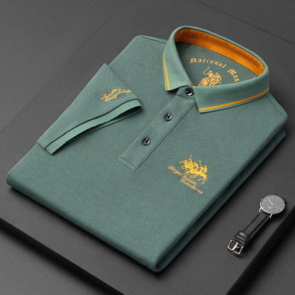 Men's Tipped Collar Polo | Short Sleeve