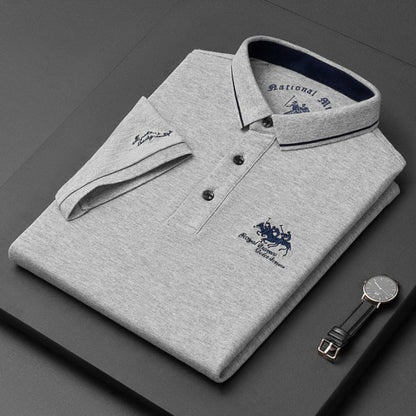 Men's Tipped Collar Polo | Short Sleeve