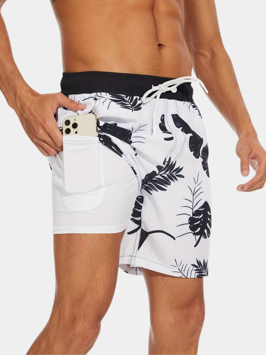 Men's Short Swim Shorts | Pocket