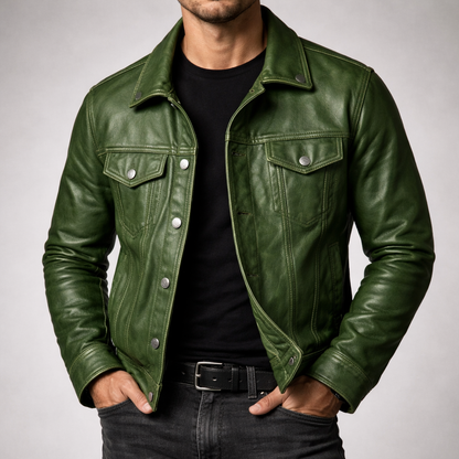 Men's Trucker Jacket | Button Up