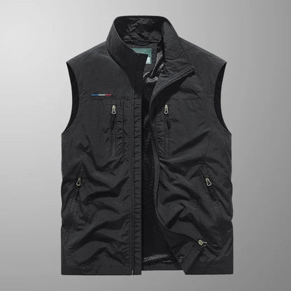 Men's Utility Cargo Gilet | Multi Pocket