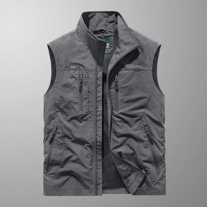 Men's Utility Cargo Gilet | Multi Pocket