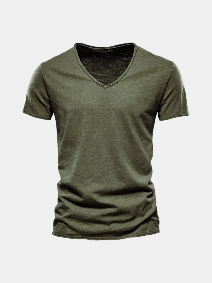 Men's V-Neck T-Shirt | Short Sleeve