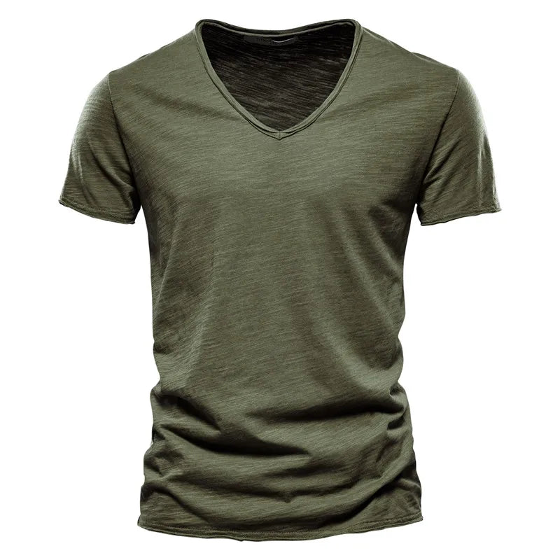 Men's V-Neck T-Shirt | Short Sleeve