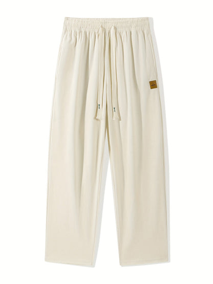 Men's Wide Leg Trousers | Relaxed Fit