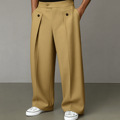 Men's Work Trousers | Pleated Front