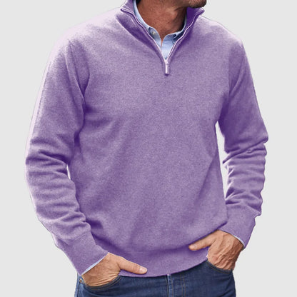 Men's Quarter Zip Jumper | Long Sleeve