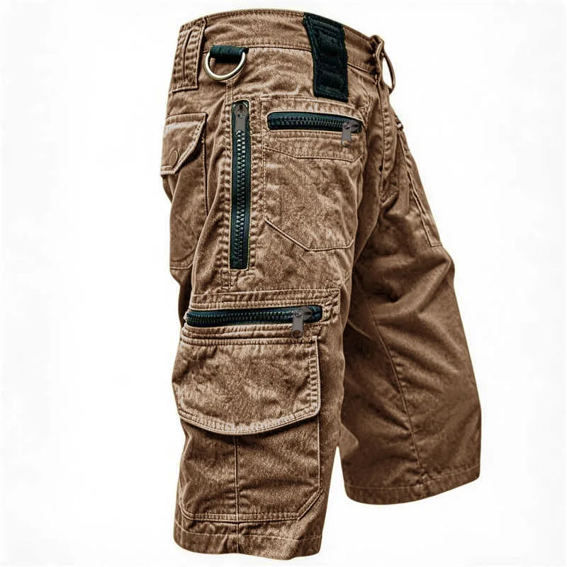 Men's Cargo Shorts | Zip Pockets